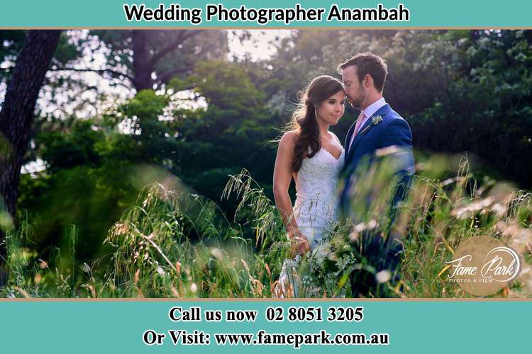 The Groom and the Bride in the garden Anambah