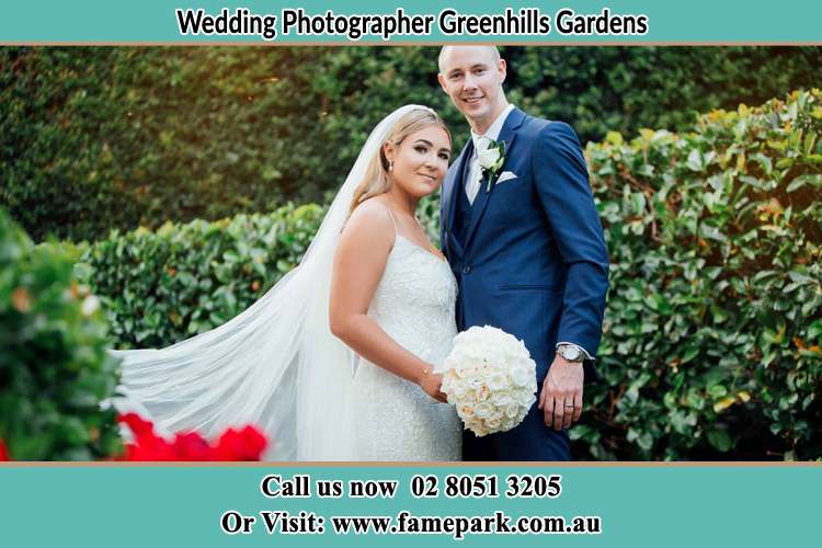 Photo of the Bride and the Groom Greenhills Gardens NSW 2323