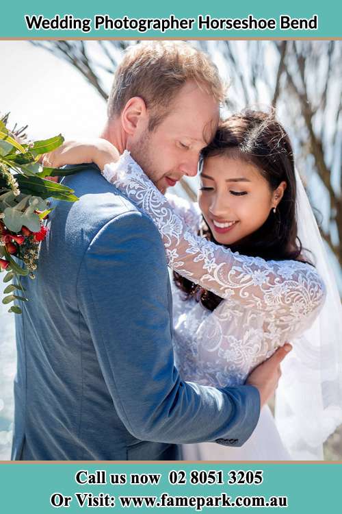 Sweet photo of the Groom and the Bride