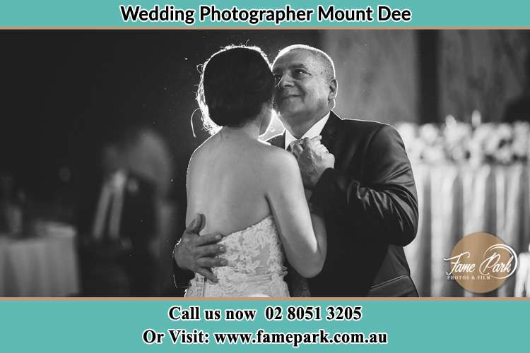 Photo of Bride dance with her Father Mount Dee