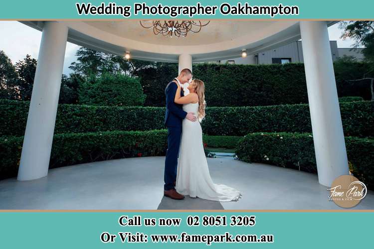 Romantic photo of the Groom and the Bride dancing Oakhampton NSW 2320